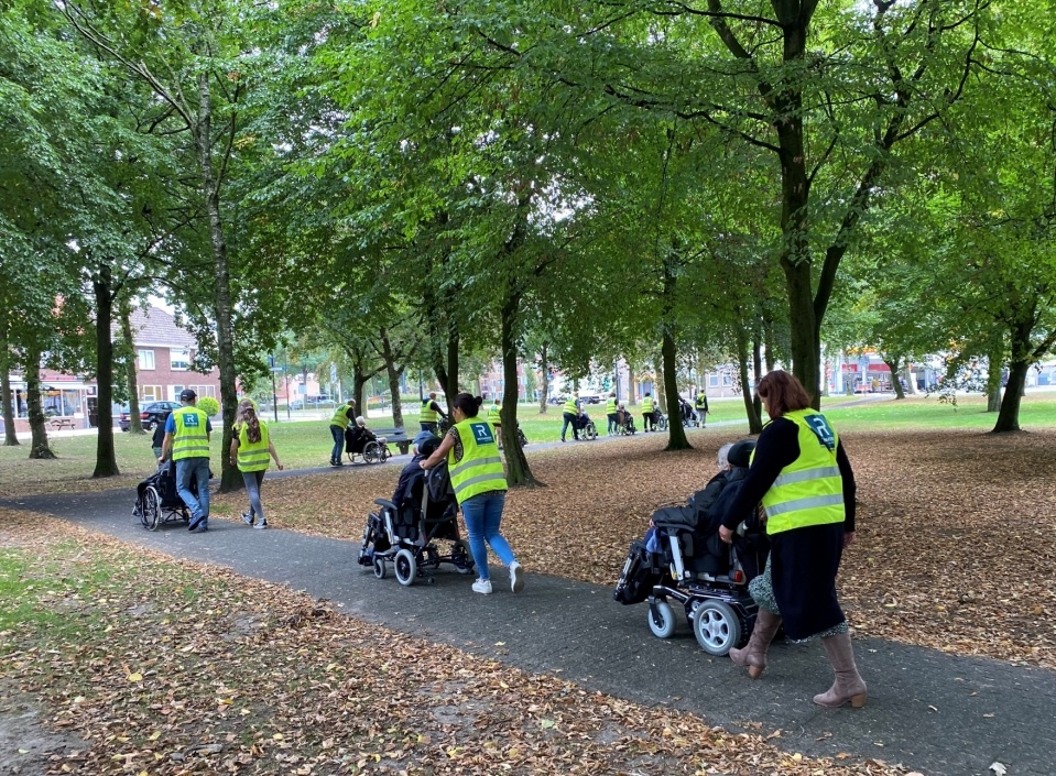 Wandelen met bewoners Savant De Lisse