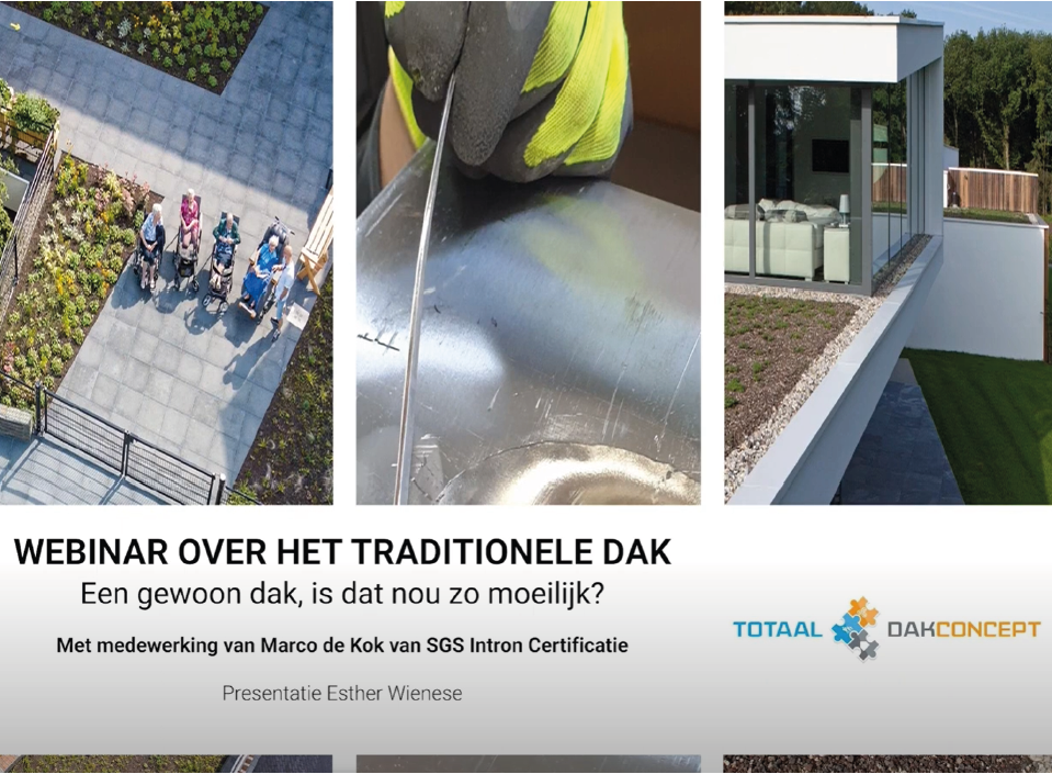 Webinar: 'Een gewoon dak. Is dat nou zo moeilijk?'