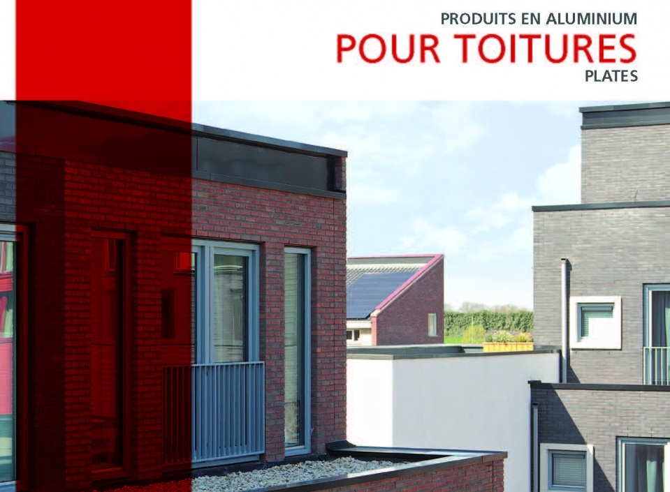 Nouveau dépliant pour les produits de toiture en aluminium