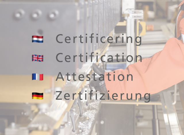 Certificering