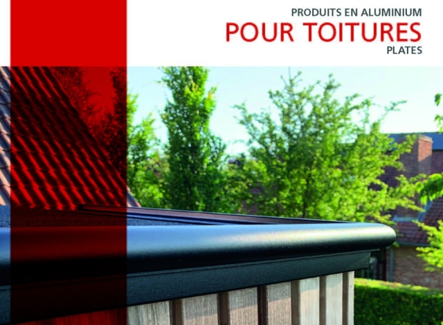 Nouveau dépliant pour les produits de toiture en aluminium